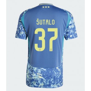 Ajax Josip Sutalo #37 Replika Udebanetrøje 2024-25 Kortærmet